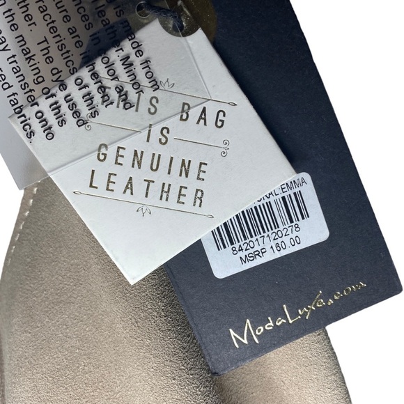 Moda Luxe Suede Hobo Bag - Picture 4 of 9